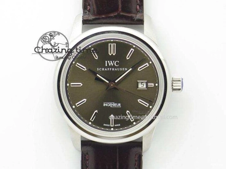 MIROTIME 0808 Portofino Automatic SS FKF 1:1 Best Edition White Dial RG Markers on Black Leather Strap A Stretchable 7141